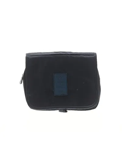 Pre-owned Travelers By Chico's Makeup Bag In Blue