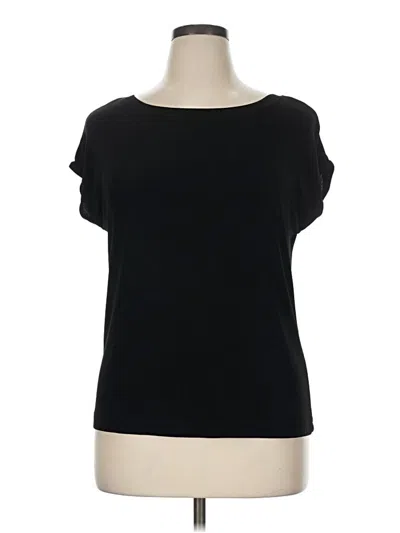 Pre-owned Travelers By Chico's Sleeveless T-shirt In Black