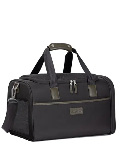 Traveler's Choice Argo Pawsport To Adventure Pet Carrier In Black