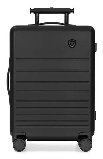 Traveler's Choice Travelers Choice Castle Valley 21-inch Carry-on Luggage In Black