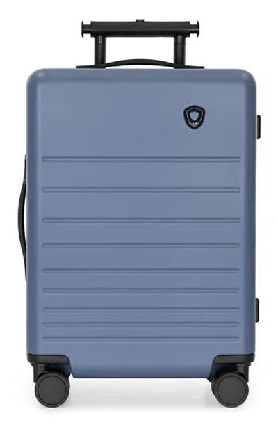 Traveler's Choice Travelers Choice Castle Valley 21-inch Carry-on Luggage In Blue