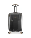 Traveler's Choice Continent Adventurer 22" Hardside Spinner In Carbon Grey