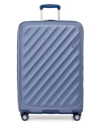 Traveler's Choice Elm Large Check-in Hardshell Expandable Spinner In Blue