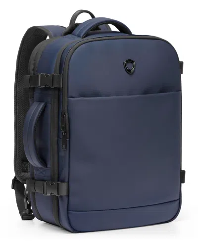 Traveler's Choice Markham 27" Travel Expandable Backpack In Blue