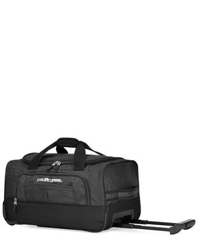 Traveler's Choice Pacific Gear Pacific Gear Rolling Duffel Bag In Black