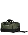 Traveler's Choice Pacific Gear Pacific Gear Rolling Duffel Bag In Green