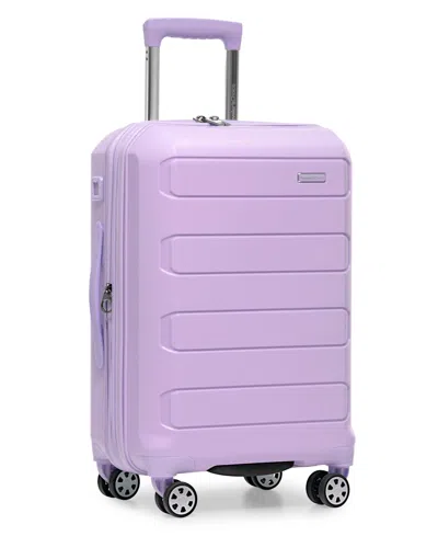 Traveler's Choice Pagosa Small Carry-on Hardside Expandable Spinner Luggage In Purple