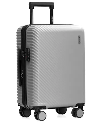 Traveler's Choice Travel Select Bridgetown Expandable 21in Carry-on In Silver