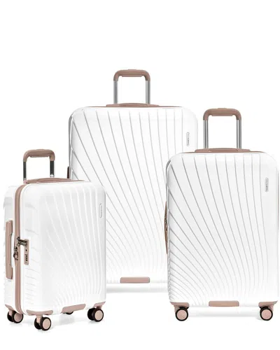 Traveler's Choice Phenom Expandable 3pc Luggage Set In Neutral