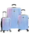 TRAVELER'S CHOICE TRAVELER'S CHOICE RUMA 3PC HARDSIDE SPINNER LUGGAGE SET