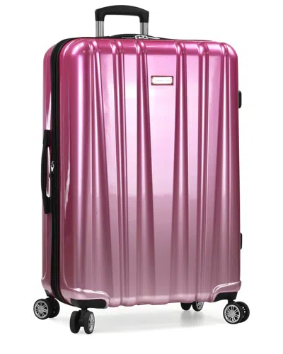Traveler's Choice Ruma Ii Expandable Large Hardside Luggage In Pink