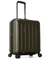 Traveler's Choice The Art Of Travel Expandable 21in Carry-on In Brown
