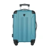 Travelers Club Chicago 20" Hardside Expandable Lightweight Luggage In Green