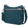 Travelon Anti-theft Active Medium Crossbody Bag In Green