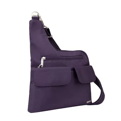 Travelon Anti-theft Classic Crossbody Bag In Purple
