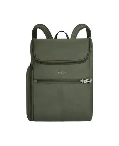 Travelon Anti-theft Classic Small Convertible Backpack In Green