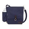 Travelon Anti-theft Courier Tour Bag In Blue
