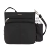 Travelon Anti-theft Crossbody Bag In Black