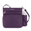 Travelon Anti-theft Crossbody Bag In Purple