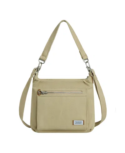 Travelon Anti-theft Heritage Hobo Bag In Natural