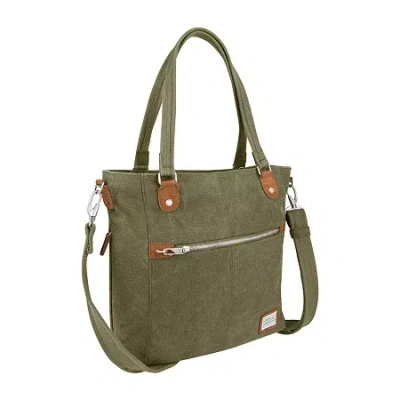 Travelon Anti-theft Heritage Tote In Green