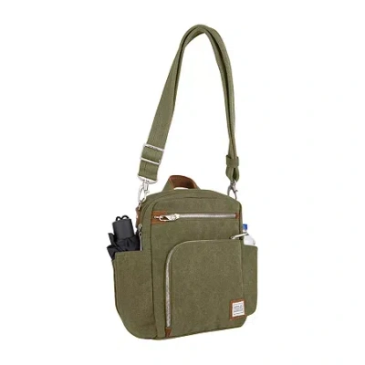 Travelon Anti-theft Heritage Tour Bag In Green