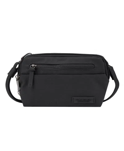 Travelon Anti-theft Metro Convert Crossbody Waist Pack In Black