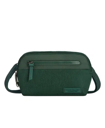 Travelon Anti-theft Metro Convert Crossbody Waist Pack In Forest Heather