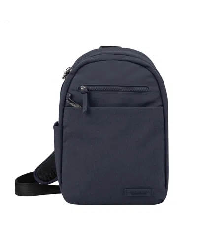 Travelon Anti-theft Metro Sling In Navy Heather