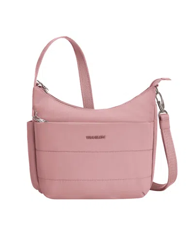 Travelon Anti-theft Roam Medium Crossbody In Pink