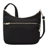 Travelon Anti-theft Tailored Hobo Bag In Black