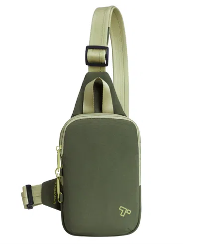 Travelon Anti-theft The Voyages Compact Sling In Green
