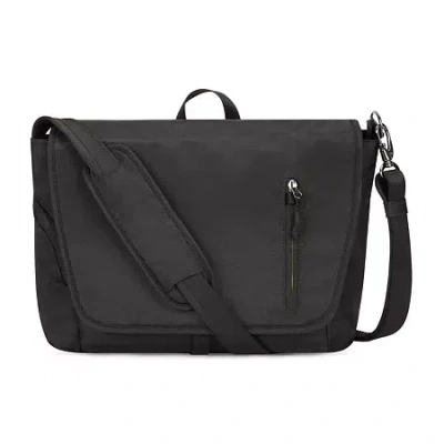 Travelon Anti Theft Urban Messenger Messenger Bag In Black