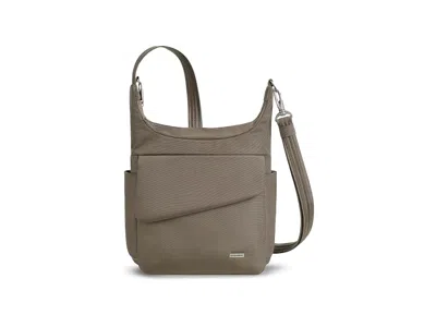 Travelon Anti-theft Classic Messenger Bag Messenger Bags Nutmeg: One Size In Brown