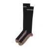Travelon Copper Infused Large Compression Socks In Black