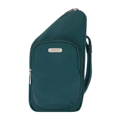 Travelon Essentials Anti-theft Compact Crossbody In Blue