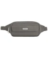 Travelon Essentials Anti-theft Slim Belt Bag In Smoke