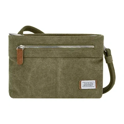 Travelon Heritage Collection Messenger Bag In Green