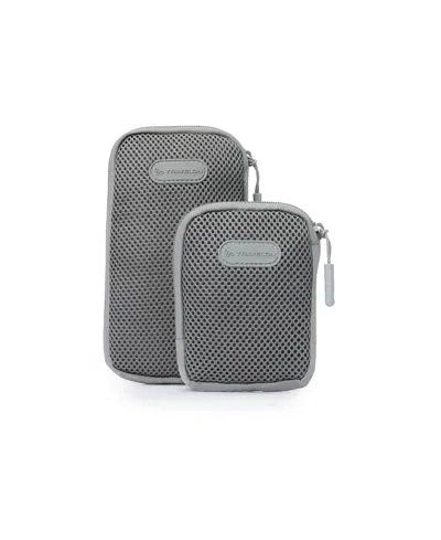 Travelon Packing Intelligence, Pi All Day Set Of 2 Accessory Pods In Graphite