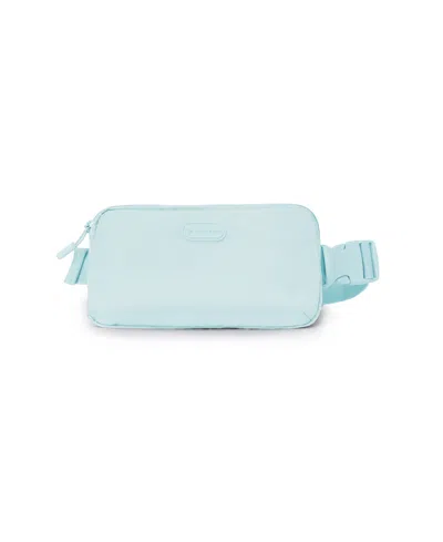 Travelon Packing Intelligence Pi Everyway Phone Sling / Belt Bag In Ice Mint