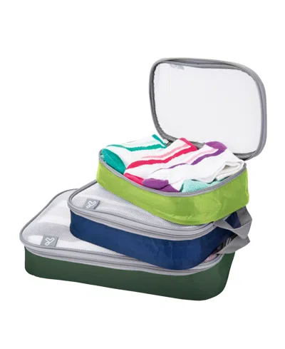 Travelon Packing Organizers, Set Of 3 In Bold