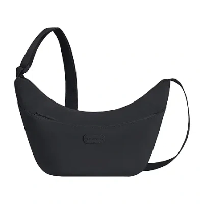 Travelon Slouchy Crossbody In Black