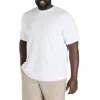 Travelon Big & Tall Travismathew Fit By Dxl Cloud Crew Tee In White