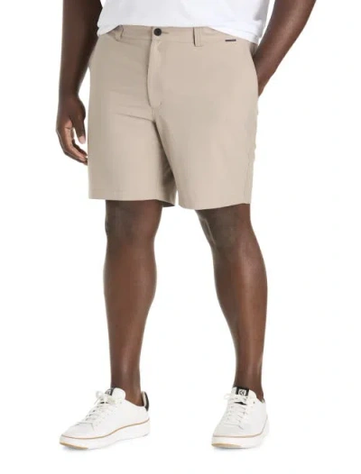 Travelon Big & Tall Travismathew Fit By Dxl Wanderlust Shorts In Brown