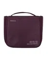 Travelon World Travel Essentials Hanging Toiletry Case In Blackberry