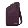 Travelon World Travel Essentials Slim Crossbody Bag In Purple