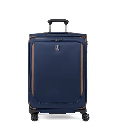 Travelpro Crew Classic Medium Check-in Expandable Spinner Luggage In Jet Black