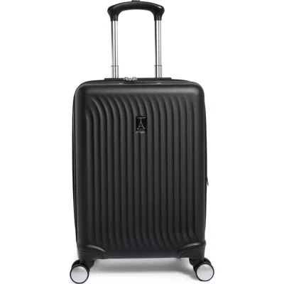 Travelpro Flightpro 20-inch Hardside Carry-on Luggage In Black Matte