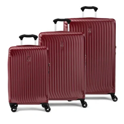Travelpro Maxlite Air 3-piece Set (21/25/28) Hardside Expandable Luggage In Burgundy