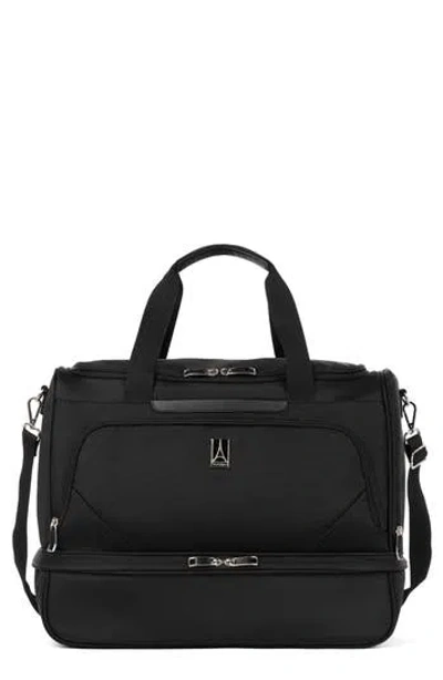 Travelpro Ml5 Drop Bottom Weekend Duffle Bag In Black